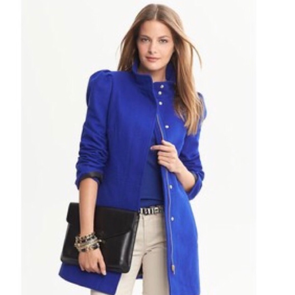 Banana Republic Blue Coat